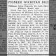 Obituary for William Allen Francis (Aged 78)